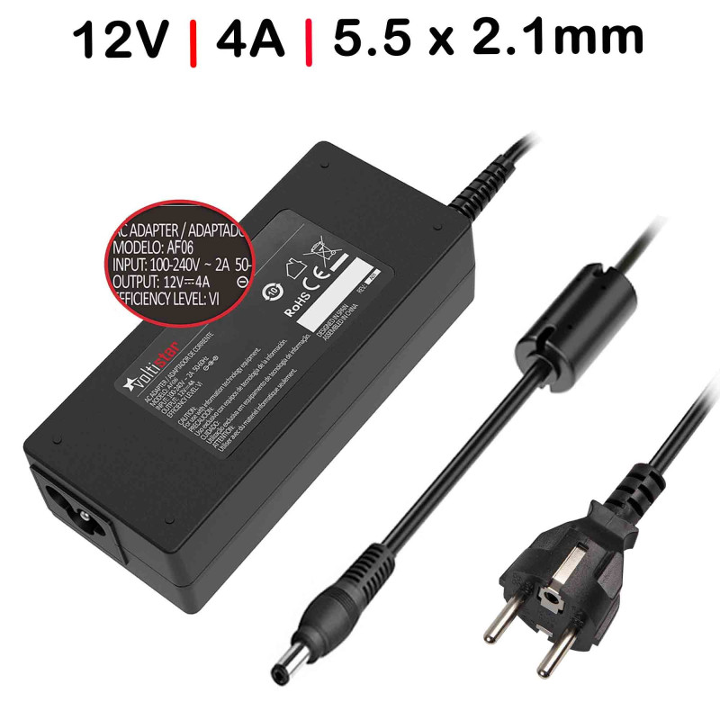 CARICATORE PER MONITOR TFT 12V 4A 48W