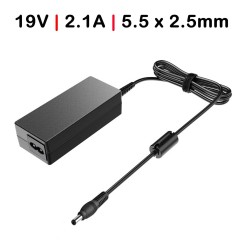 CARICABATTERIE PER LAPTOP PER TOSHIBA MINI NB200 NB205 NB300 19V 2.1A CARICABATTERIE PER LAPTOP