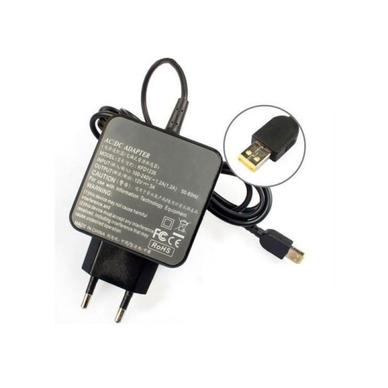 Caricabatterie per tablet Lenovo Thinkpad Mini tipo quadrato 12v 3A Helix